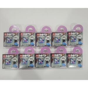 10pk LEGO DOTS Stitch On Patch 41955 Brand New, Sealed Condition